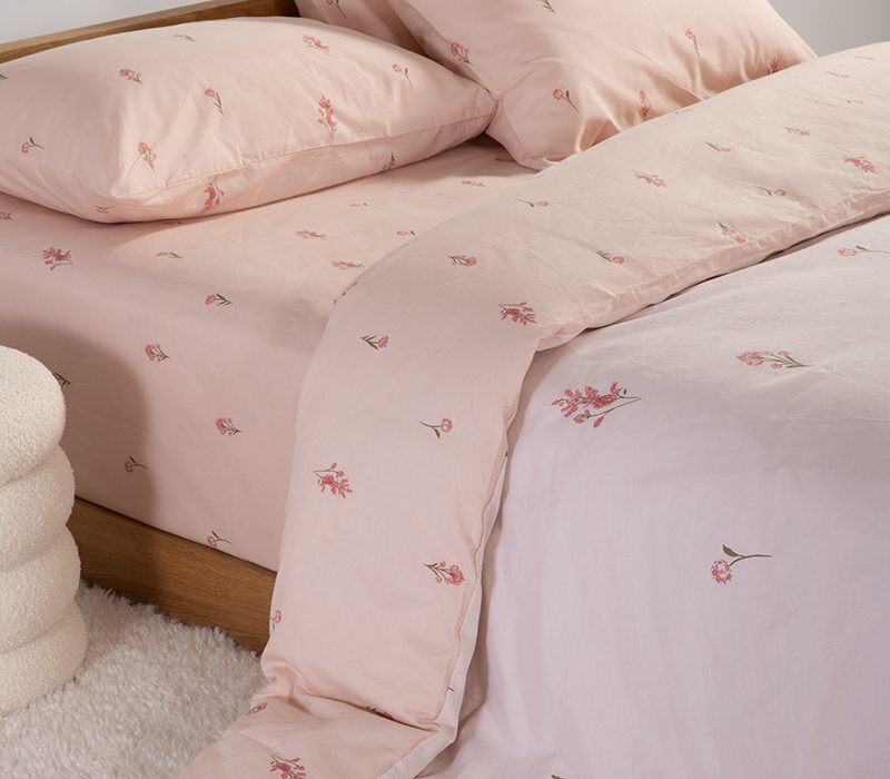 ΣΕΤ ΣΕΝΤΟΝΙΑ ΜΟΝΑ FRAGESCA ΜΕ ΛΑΣΤΙΧΟ NEF-NEF HOMEWARE, 100% ΒΑΜΒΑΚΙ - Image 4