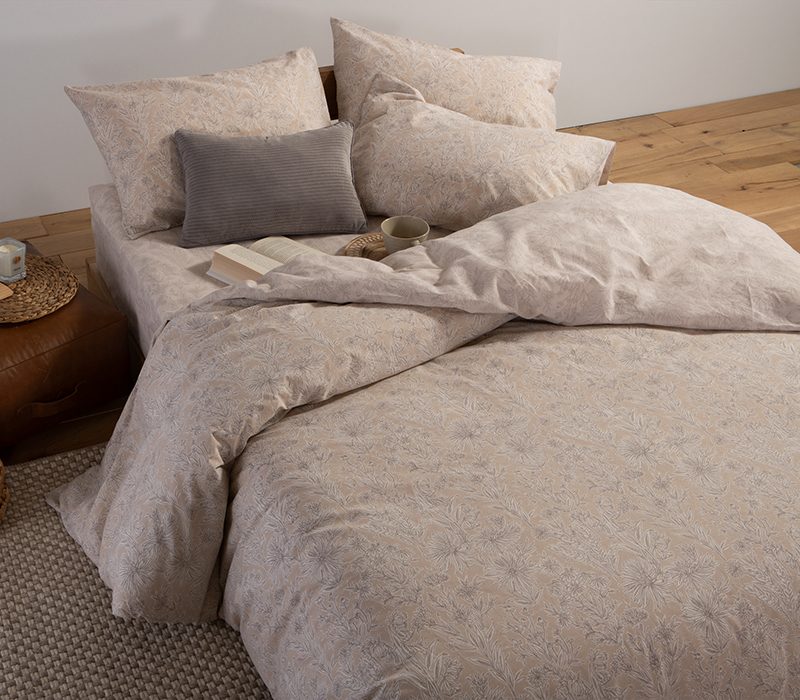 ΣΕΤ ΣΕΝΤΟΝΙΑ ΔΙΠΛΑ LUCIL 200Χ270 NEF-NEF HOMEWARE, 100% ΒΑΜΒΑΚΙ