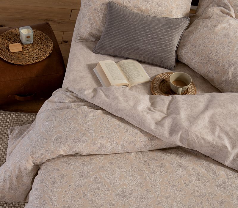 ΣΕΤ ΣΕΝΤΟΝΙΑ ΔΙΠΛΑ LUCIL 200Χ270 NEF-NEF HOMEWARE, 100% ΒΑΜΒΑΚΙ - Image 3