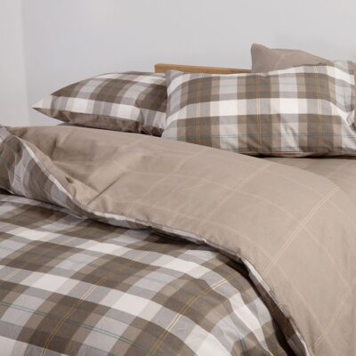 ΣΕΤ ΣΕΝΤΟΝΙΑ ΥΠΕΡΔΙΠΛΑ RACKET ΜΕ ΛΑΣΤΙΧΟ  NEF-NEF HOMEWARE, 100% ΒΑΜΒΑΚΙ - Image 5