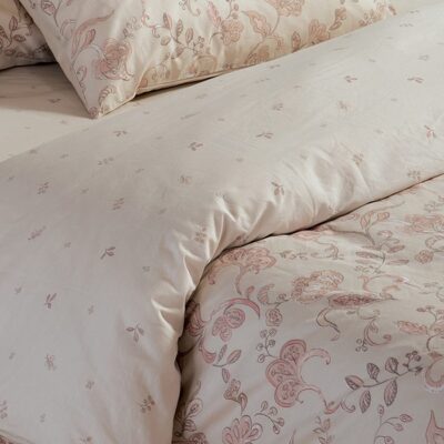 ΣΕΤ ΠΑΠΛΩΜΑΤΟΘΗΚΗ ΜΟΝΗ CARENA 170Χ240 NEF-NEF HOMEWARE, 100% ΒΑΜΒΑΚΙ - Image 4