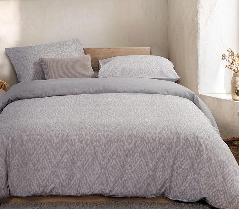 ΣΕΤ ΠΑΠΛΩΜΑΤΟΘΗΚΗ ΥΠΕΡΔΙΠΛΗ ORION 240Χ230 NEF-NEF HOMEWARE, 100% ΒΑΜΒΑΚΙ