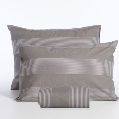 ΣΕΤ ΠΑΠΛΩΜΑΤΟΘΗΚΗ ΜΟΝΗ CASUAL STRIPE 170Χ240 NEF-NEF HOMEWARE, 100% ΒΑΜΒΑΚΙ - Image 6