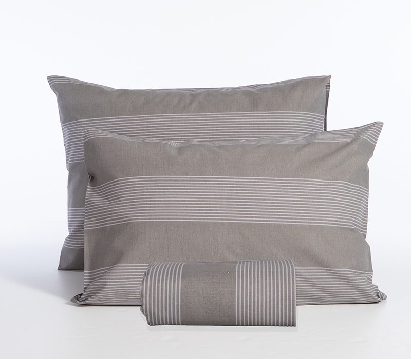 ΣΕΤ ΠΑΠΛΩΜΑΤΟΘΗΚΗ ΜΟΝΗ CASUAL STRIPE 170Χ240 NEF-NEF HOMEWARE, 100% ΒΑΜΒΑΚΙ - Image 6