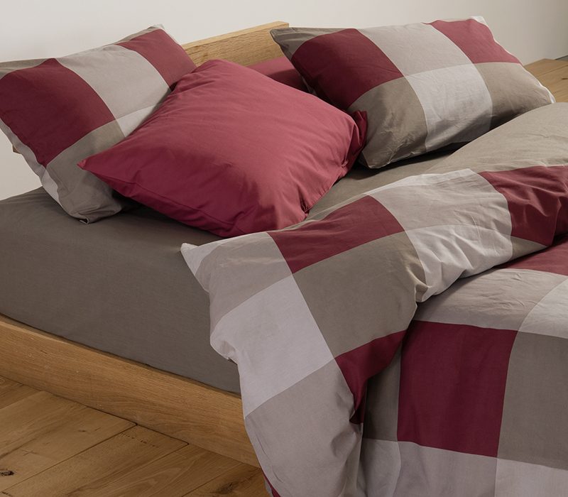 ΣΕΤ ΠΑΠΛΩΜΑΤΟΘΗΚΗ ΜΟΝΗ CASUAL CHECK 170Χ240 NEF-NEF HOMEWARE, 100% ΒΑΜΒΑΚΙ - Image 4