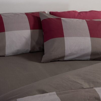 ΣΕΤ ΠΑΠΛΩΜΑΤΟΘΗΚΗ ΜΟΝΗ CASUAL CHECK 170Χ240 NEF-NEF HOMEWARE, 100% ΒΑΜΒΑΚΙ - Image 6
