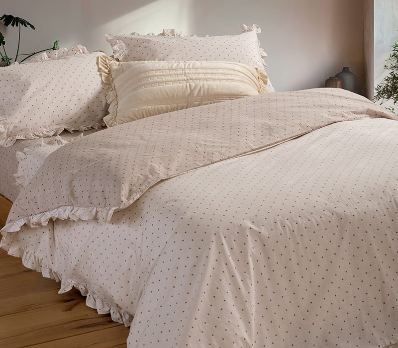 ΣΕΤ ΣΕΝΤΟΝΙΑ ΥΠΕΡΔΙΠΛΑ PIOMBINO 240X270 NEF-NEF HOMEWARE, 100% ΒΑΜΒΑΚΙ - Image 2