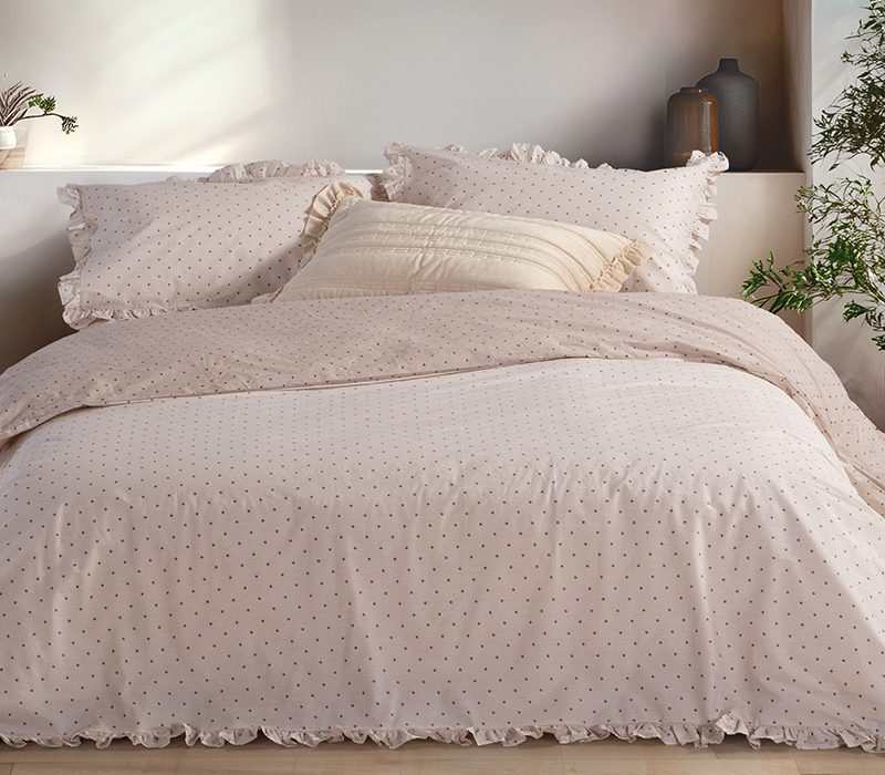 ΣΕΤ ΣΕΝΤΟΝΙΑ KING SIZE PIOMBINO 280X270 NEF-NEF HOMEWARE, 100% ΒΑΜΒΑΚΙ