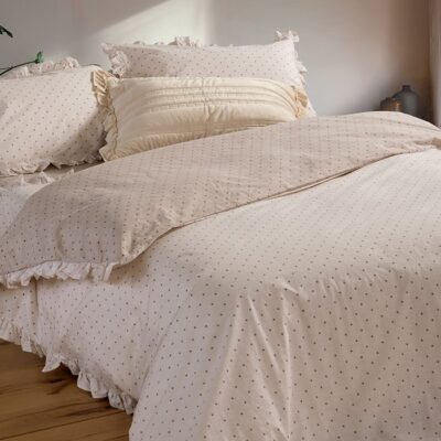 ΣΕΤ ΣΕΝΤΟΝΙΑ KING SIZE PIOMBINO 280X270 NEF-NEF HOMEWARE, 100% ΒΑΜΒΑΚΙ - Image 3