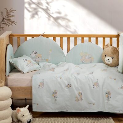 ΒΡΕΦΙΚΑ ΣΕΤ ΣΕΝΤΟΝΙΑ ΚΟΥΝΙΑΣ LIFE IN THE CITY NEF-NEF HOMEWARE, 100% ΒΑΜΒΑΚΙ