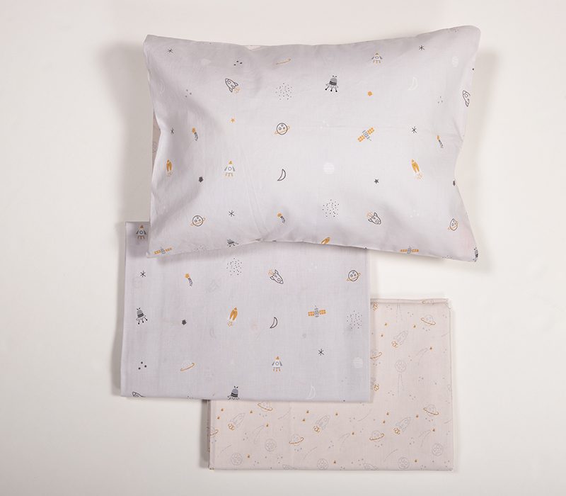 ΒΡΕΦΙΚΑ ΣΕΤ ΣΕΝΤΟΝΙΑ ΚΟΥΝΙΑΣ MY UNIVERSE  NEF-NEF HOMEWARE, 100% ΒΑΜΒΑΚΙ - Image 4