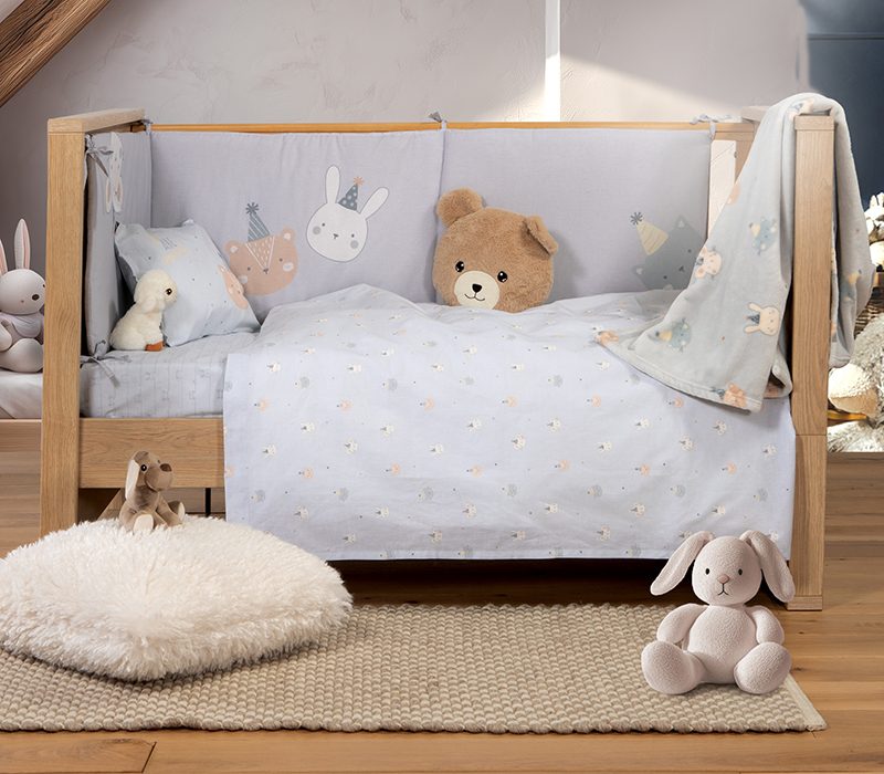 ΒΡΕΦΙΚΑ ΣΕΤ ΣΕΝΤΟΝΙΑ ΚΟΥΝΙΑΣ SPECIAL PARTY  NEF-NEF HOMEWARE, 100% ΒΑΜΒΑΚΙ - Image 2