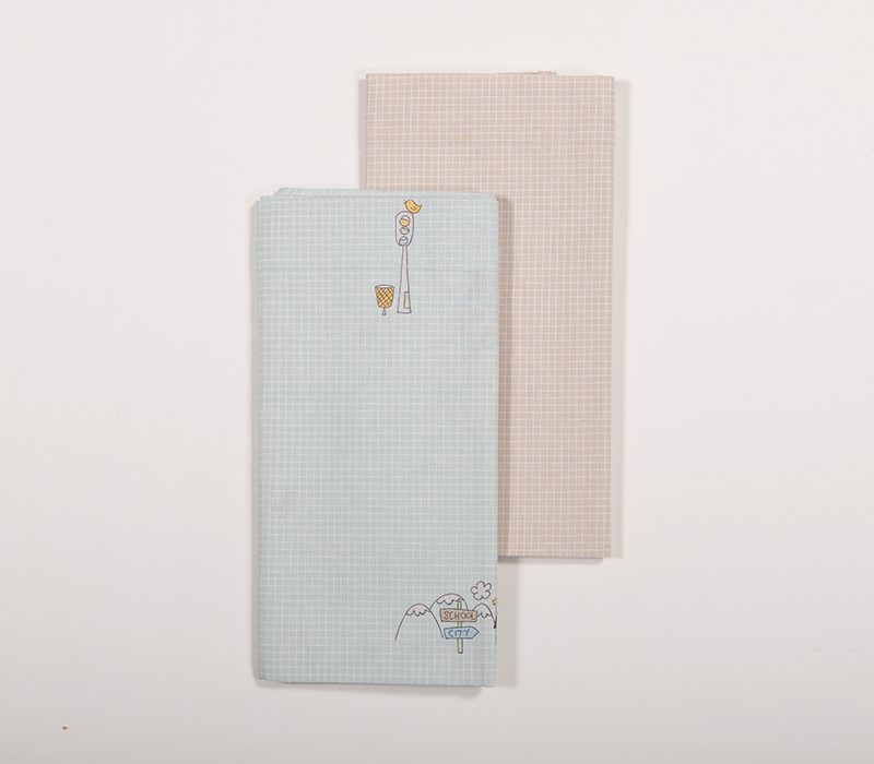 ΒΡΕΦΙΚΑ ΣΕΤ ΣΕΝΤΟΝΙΑ ΛΙΚΝΟΥ 2ΤΜΧ LIFE IN THE CITY  NEF-NEF HOMEWARE, 100% ΒΑΜΒΑΚΙ - Image 3