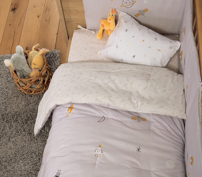 ΒΡΕΦΙΚΟ ΠΑΠΛΩΜΑ MY UNIVERSE 110Χ140 NEF-NEF HOMEWARE, ΥΦΑΣΜΑ:100% BAMBΑΚΙ - ΕΣΩΤ:100% ΠΟΛΥΕΣΤΕΡΑΣ - Image 2