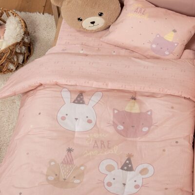 ΒΡΕΦΙΚΟ ΠΑΠΛΩΜΑ SPECIAL PARTY 110Χ140 NEF-NEF HOMEWARE, ΥΦΑΣΜΑ:100% BAMBΑΚΙ - ΕΣΩΤ:100% ΠΟΛΥΕΣΤΕΡΑΣ - Image 3