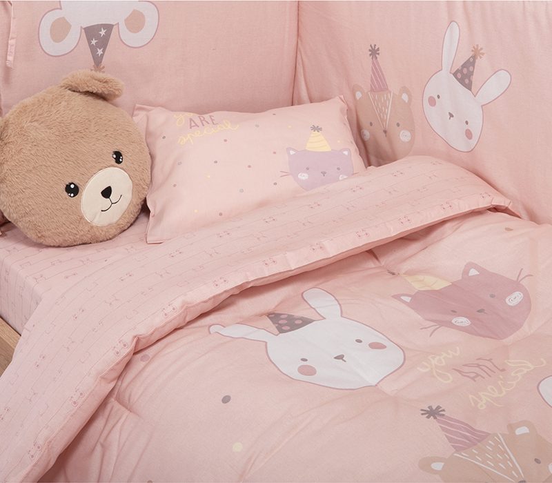 ΒΡΕΦΙΚΟ ΠΑΠΛΩΜΑ SPECIAL PARTY 110Χ140 NEF-NEF HOMEWARE, ΥΦΑΣΜΑ:100% BAMBΑΚΙ - ΕΣΩΤ:100% ΠΟΛΥΕΣΤΕΡΑΣ - Image 4