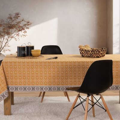 ΑΛΕΚΙΑΣΤΟ ΤΡΑΠΕΖΟΜΑΝΤΗΛΟ JENERIA 140Χ140 NEF-NEF HOMEWARE, 100% ΒΑΜΒΑΚΙ