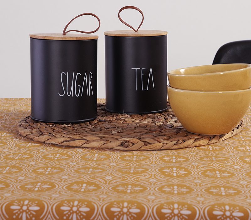 ΑΛΕΚΙΑΣΤΟ ΤΡΑΠΕΖΟΜΑΝΤΗΛΟ JENERIA 140Χ180 NEF-NEF HOMEWARE, 100% ΒΑΜΒΑΚΙ - Image 4