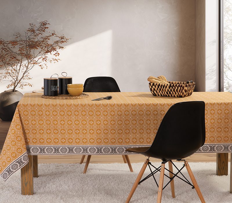 ΑΛΕΚΙΑΣΤΟ ΤΡΑΠΕΖΟΜΑΝΤΗΛΟ JENERIA 140Χ240 NEF-NEF HOMEWARE, 100% ΒΑΜΒΑΚΙ