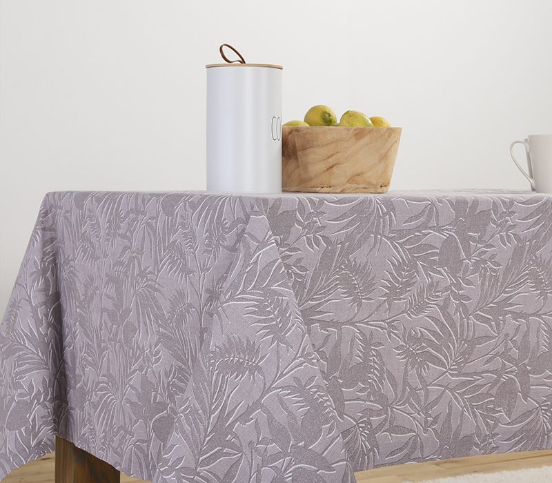 ΑΛΕΚΙΑΣΤΟ ΤΡΑΠΕΖΟΜΑΝΤΗΛΟ DAZIER 140Χ140 NEF-NEF HOMEWARE, 100% ΒΑΜΒΑΚΙ - Image 2