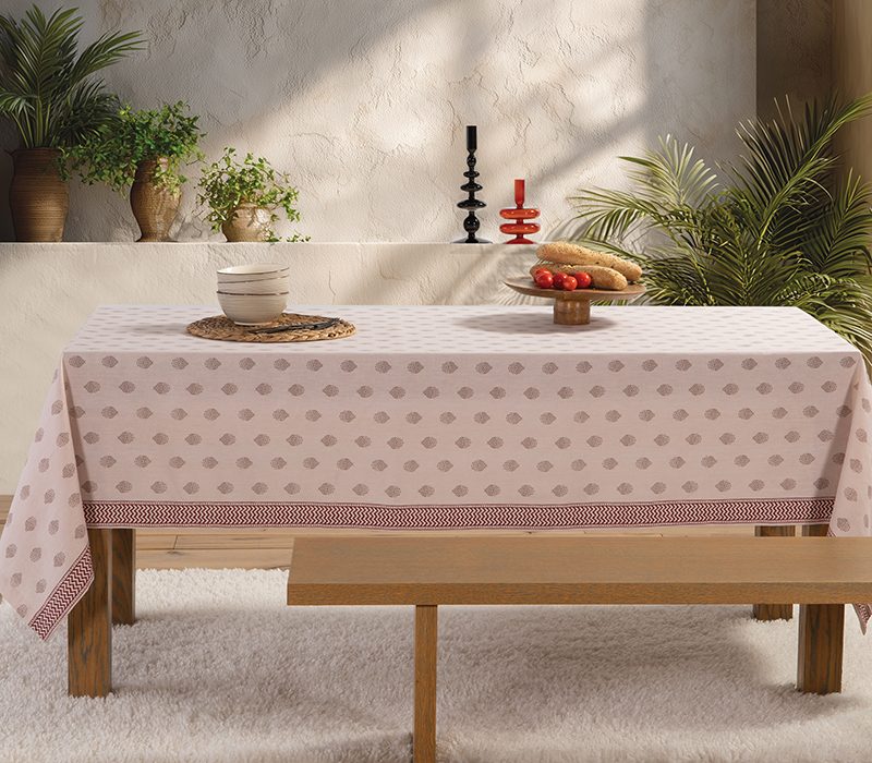 ΤΡΑΠΕΖΟΜΑΝΤΗΛΟ ORPHEA 140X240 NEF-NEF HOMEWARE, 50% BAMBΑΚΙ-50% ΠΟΛΥΕΣΤΕΡΑΣ