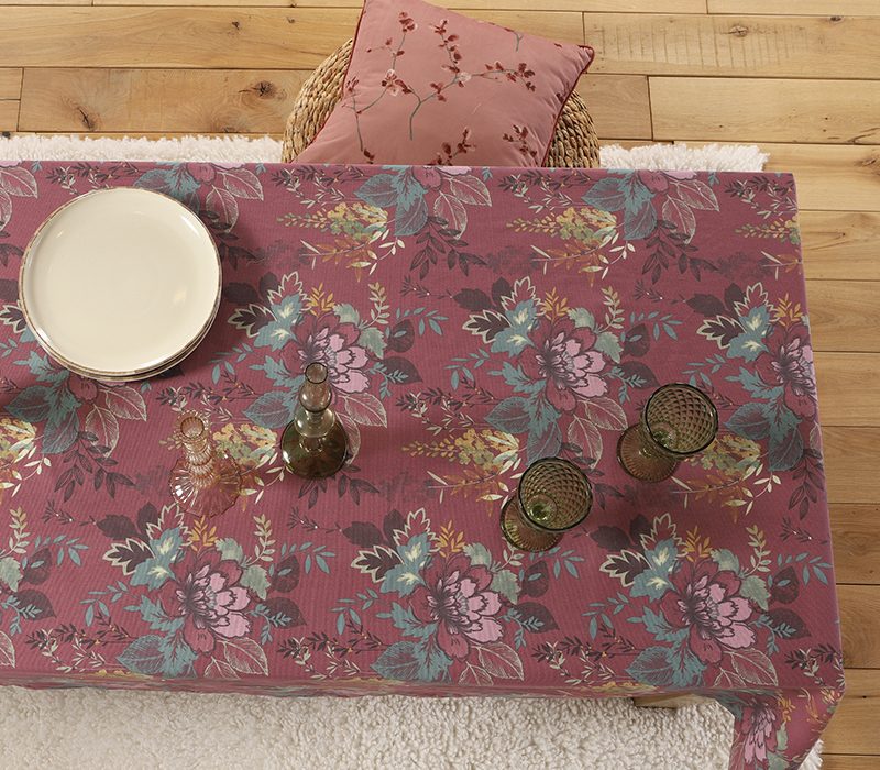 ΤΡΑΠΕΖΟΜΑΝΤΗΛΟ OPTASIA 140X140 NEF-NEF HOMEWARE, 50% BAMBΑΚΙ-50% ΠΟΛΥΕΣΤΕΡΑΣ - Image 5