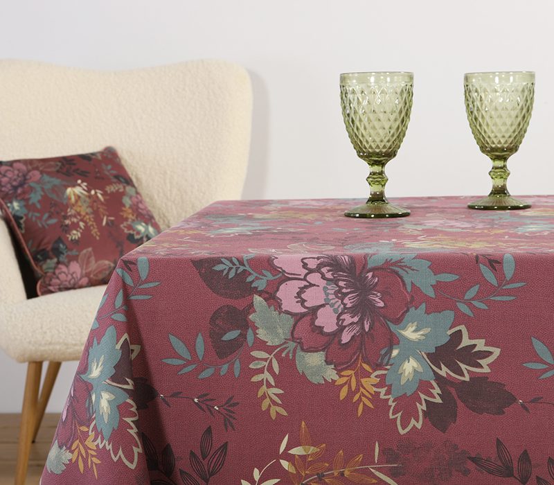 ΤΡΑΠΕΖΟΜΑΝΤΗΛΟ OPTASIA 140X180 NEF-NEF HOMEWARE, 50% BAMBΑΚΙ-50% ΠΟΛΥΕΣΤΕΡΑΣ - Image 2