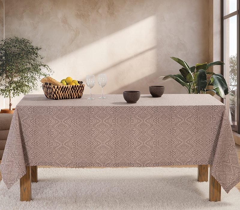 ΤΡΑΠΕΖΟΜΑΝΤΗΛΟ ORION 140X180 NEF-NEF HOMEWARE, 50% BAMBΑΚΙ-50% ΠΟΛΥΕΣΤΕΡΑΣ