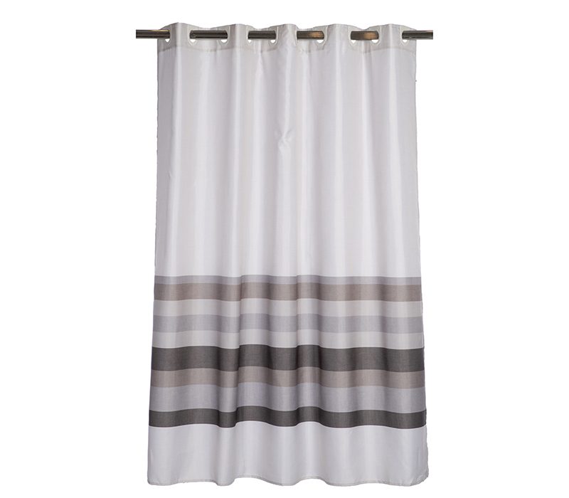 ΚΟΥΡΤΙΝΑ ΜΠΑΝΙΟΥ DEPREO 180X180 NEF-NEF HOMEWARE, 100% ΠΟΛΥΕΣΤΕΡΑΣ - Image 3