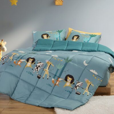 ΠΑΙΔΙΚΟ ΠΑΠΛΩΜΑ ΜΟΝΟ WILD DANCE 160X220 NEF-NEF HOMEWARE, ΕΞΩΤΕΡΙΚΑ:100% ΜΙΚΡΟΙΝΕΣ-ΕΣΩΤΕΡΙΚΑ:100% ΠΟΛΥΕΣΤΕΡΑΣ