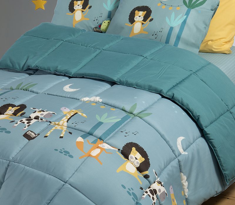 ΠΑΙΔΙΚΟ ΠΑΠΛΩΜΑ ΜΟΝΟ WILD DANCE 160X220 NEF-NEF HOMEWARE, ΕΞΩΤΕΡΙΚΑ:100% ΜΙΚΡΟΙΝΕΣ-ΕΣΩΤΕΡΙΚΑ:100% ΠΟΛΥΕΣΤΕΡΑΣ - Image 2