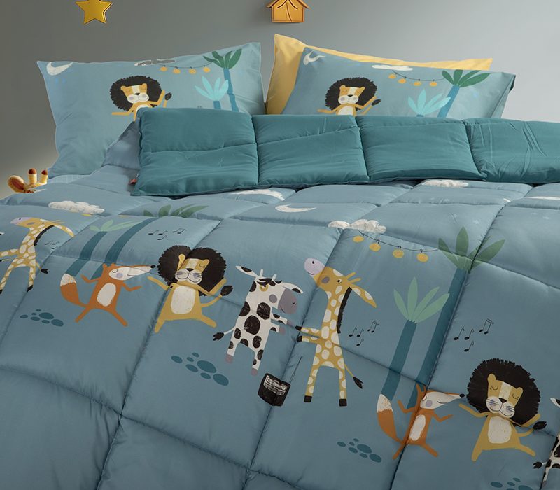 ΠΑΙΔΙΚΟ ΠΑΠΛΩΜΑ ΜΟΝΟ WILD DANCE 160X220 NEF-NEF HOMEWARE, ΕΞΩΤΕΡΙΚΑ:100% ΜΙΚΡΟΙΝΕΣ-ΕΣΩΤΕΡΙΚΑ:100% ΠΟΛΥΕΣΤΕΡΑΣ - Image 3