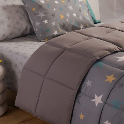 ΠΑΙΔΙΚΟ ΠΑΠΛΩΜΑ ΜΟΝΟ STARS ABOVE 160X220 NEF-NEF HOMEWARE, ΕΞΩΤΕΡΙΚΑ:100% ΜΙΚΡΟΙΝΕΣ-ΕΣΩΤΕΡΙΚΑ:100% ΠΟΛΥΕΣΤΕΡΑΣ - Image 2