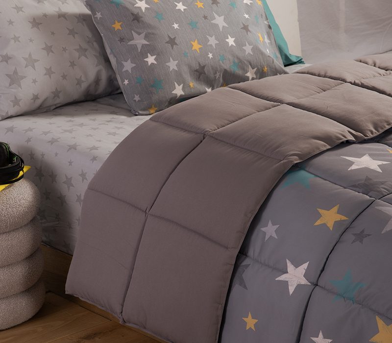 ΠΑΙΔΙΚΟ ΠΑΠΛΩΜΑ ΜΟΝΟ STARS ABOVE 160X220 NEF-NEF HOMEWARE, ΕΞΩΤΕΡΙΚΑ:100% ΜΙΚΡΟΙΝΕΣ-ΕΣΩΤΕΡΙΚΑ:100% ΠΟΛΥΕΣΤΕΡΑΣ - Image 2