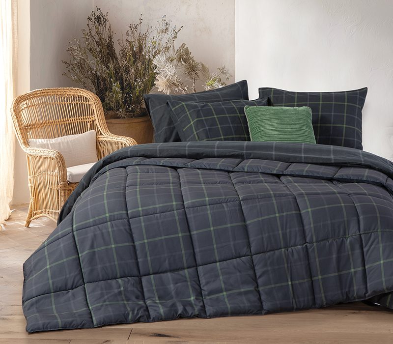 ΠΑΠΛΩΜΑ ΥΠΕΡΔΙΠΛΟ NAIBERG 240X220 NEF-NEF HOMEWARE, ΕΞΩΤΕΡΙΚΑ:100% ΜΙΚΡΟΙΝΕΣ-ΕΣΩΤΕΡΙΚΑ:100% ΠΟΛΥΕΣΤΕΡΑΣ - Image 2