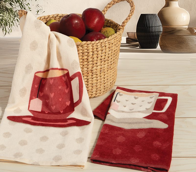 ΠΟΤΗΡΟΠΑΝΟ ΒΕΛΟΥΤΕ CUP OF TEA 40Χ60 NEF-NEF HOMEWARE, 100% ΒΑΜΒΑΚΙ - Image 3