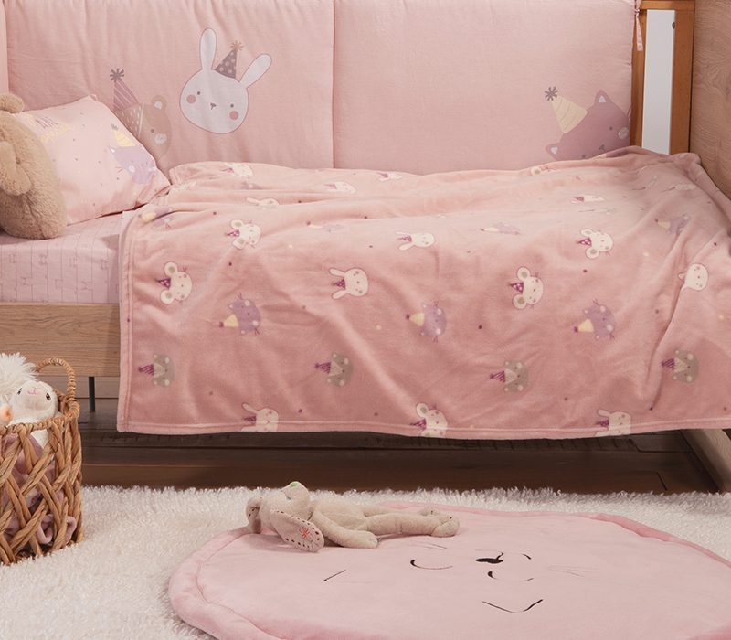 ΒΡΕΦΙΚΗ ΚΟΥΒΕΡΤΑ FLEECE ΑΓΚΑΛΙΑΣ SPECIAL PARTY 75X110 NEF-NEF HOMEWARE, 100% ΠΟΛΥΕΣΤΕΡΑΣ - Image 2