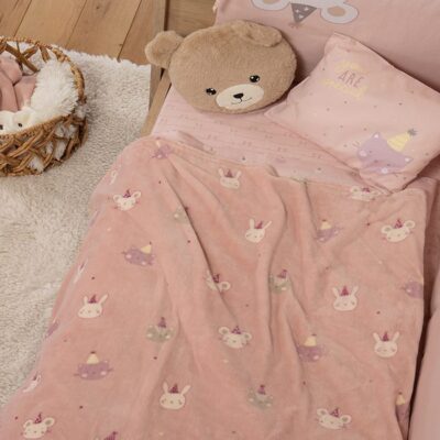 ΒΡΕΦΙΚΗ ΚΟΥΒΕΡΤΑ FLEECE ΚΟΥΝΙΑΣ SPECIAL PARTY 110X150 NEF-NEF HOMEWARE, 100% ΠΟΛΥΕΣΤΕΡΑΣ - Image 5