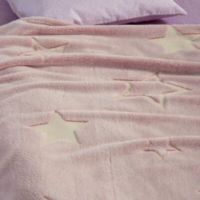 ΒΡΕΦΙΚΗ ΚΟΥΒΕΡΤΑ ΚΟΥΝΙΑΣ STARLIGHT 110X150 NEF-NEF HOMEWARE, 100% ΠΟΛΥΕΣΤΕΡΑΣ - Image 4