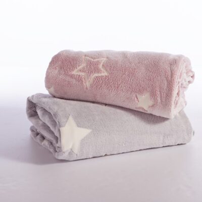 ΠΑΙΔΙΚΗ ΚΟΥΒΕΡΤΑ ΜΟΝΗ STARLIGHT 160X220 NEF-NEF HOMEWARE, 100% ΠΟΛΥΕΣΤΕΡΑΣ