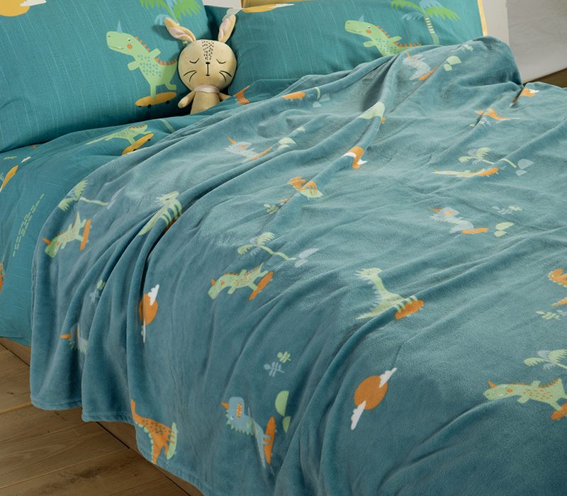 ΠΑΙΔΙΚΗ ΚΟΥΒΕΡΤΑ DINOS ON WHEELS 160Χ220 NEF-NEF HOMEWARE, 100% ΠΟΛΥΕΣΤΕΡΑΣ - Image 2