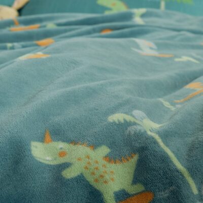 ΠΑΙΔΙΚΗ ΚΟΥΒΕΡΤΑ DINOS ON WHEELS 160Χ220 NEF-NEF HOMEWARE, 100% ΠΟΛΥΕΣΤΕΡΑΣ - Image 5