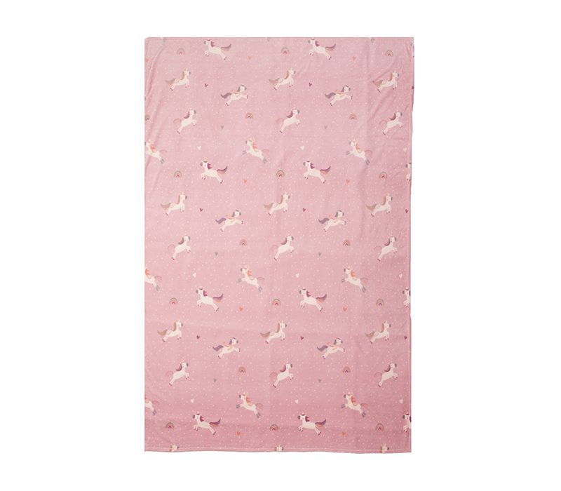 ΠΑΙΔΙΚΗ ΚΟΥΒΕΡΤΑ UNICORNS STYLE 160Χ220 NEF-NEF HOMEWARE, 100% ΠΟΛΥΕΣΤΕΡΑΣ - Image 4