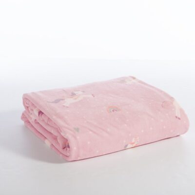 ΠΑΙΔΙΚΗ ΚΟΥΒΕΡΤΑ UNICORNS STYLE 160Χ220 NEF-NEF HOMEWARE, 100% ΠΟΛΥΕΣΤΕΡΑΣ - Image 5
