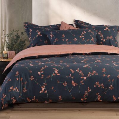 ΣΕΤ ΠΑΠΛΩΜΑΤΟΘΗΚΗ ΥΠΕΡΔΙΠΛΗ VANIA 240Χ230 NEF-NEF HOMEWARE, 100% ΒΑΜΒΑΚΙ