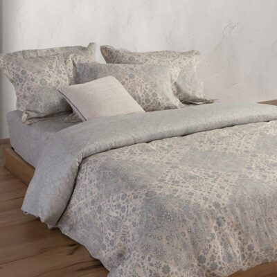 ΣΕΤ ΠΑΠΛΩΜΑΤΟΘΗΚΗ ΥΠΕΡΔΙΠΛΗ DEMAND 240Χ230 NEF-NEF HOMEWARE, 100% ΒΑΜΒΑΚΙ - Image 2