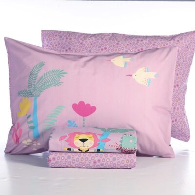 ΠΑΙΔΙΚΑ ΣΕΤ ΣΕΝΤΟΝΙΑ ΜΟΝΑ ROLLER FRIENDS 170Χ260 NEF-NEF HOMEWARE, 100% ΒΑΜΒΑΚΙ - Image 4