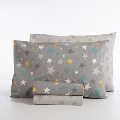 ΠΑΙΔΙΚΑ ΣΕΤ ΣΕΝΤΟΝΙΑ ΜΟΝΑ STARS ABOVE 170Χ260 NEF-NEF HOMEWARE, 100% ΒΑΜΒΑΚΙ - Image 4