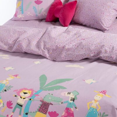 ΠΑΙΔΙΚΗ ΣΕΤ ΠΑΠΛΩΜΑΤΟΘΗΚΗ ΜΟΝΗ ROLLER FRIENDS 160Χ240 NEF-NEF HOMEWARE, 100% ΒΑΜΒΑΚΙ - Image 2
