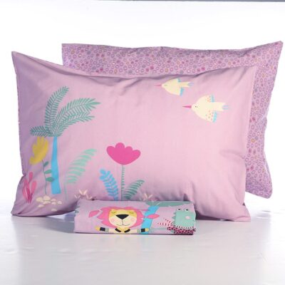 ΠΑΙΔΙΚΗ ΣΕΤ ΠΑΠΛΩΜΑΤΟΘΗΚΗ ΜΟΝΗ ROLLER FRIENDS 160Χ240 NEF-NEF HOMEWARE, 100% ΒΑΜΒΑΚΙ - Image 3